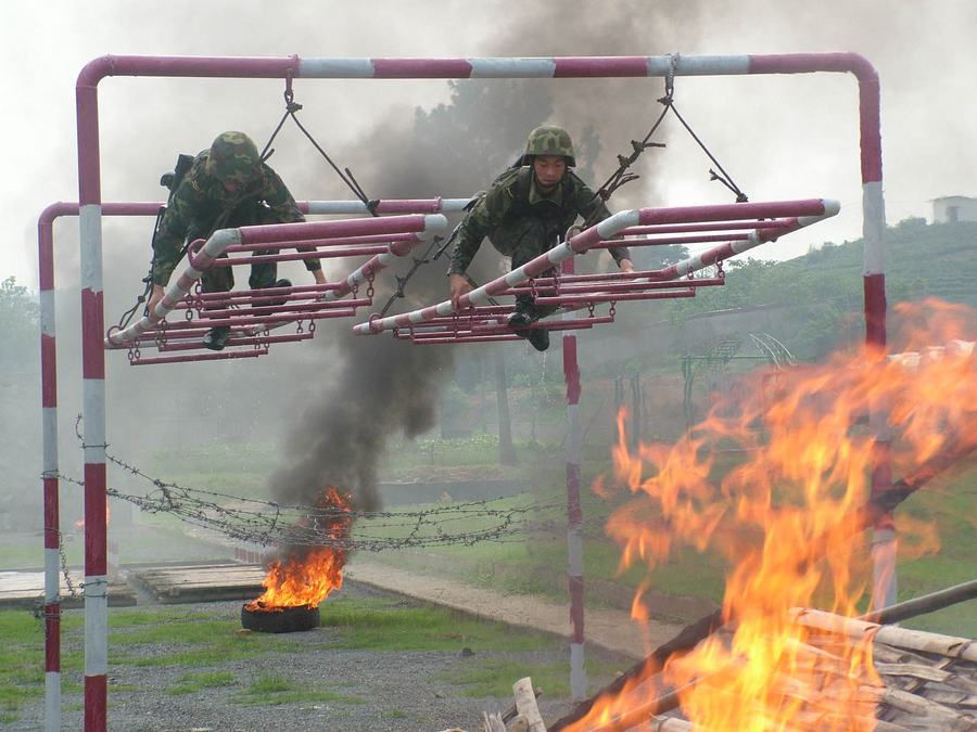 PLA's 'Hard-Boned No 6 Company'