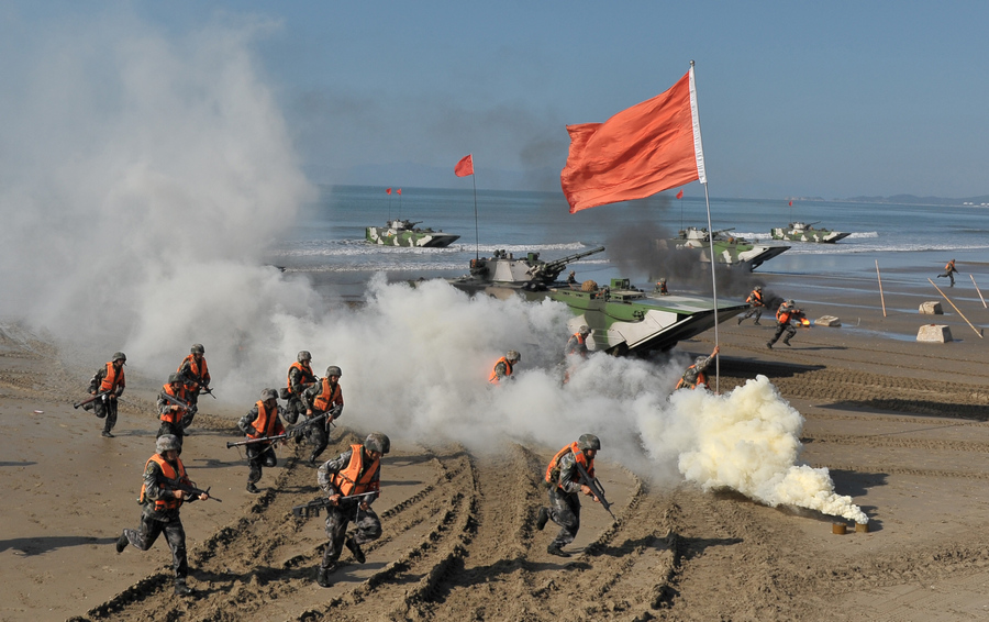 PLA's 'Hard-Boned No 6 Company'