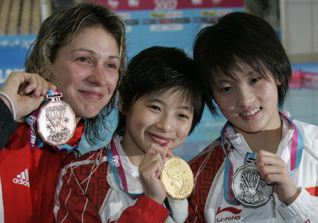 China ends years of drought in women's platform