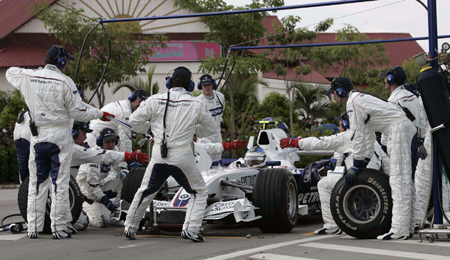 F1 show drive in Malacca