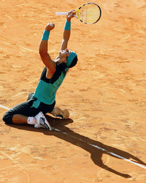 Nadal crowns Roma Masters