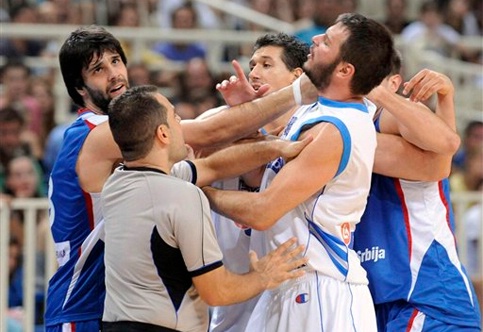 FIBA suspends players after tournament brawl