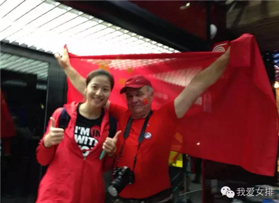 'Polish grandpa' in love with Chinese women's volleyball team