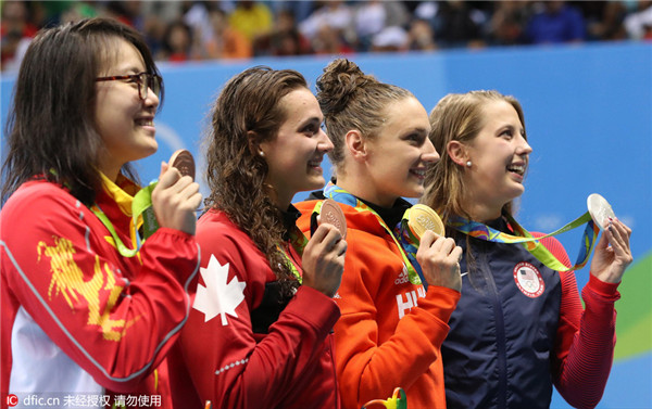 Facial expressions of Chinese swimmer Fu Yuanhui goes viral