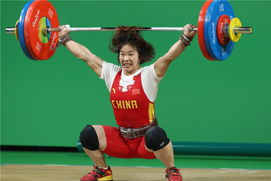 Xiang Yanmei wins women's weightlifting 69kg gold for China