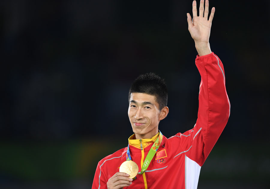 Zhao Shuai wins China's first gold medal in men's taekwondo