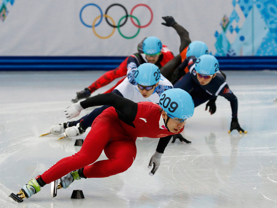 China lands 2 silver, 1 bronze on short track