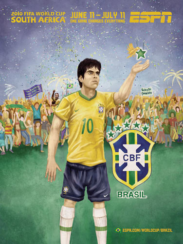 ESPN World Cup posters for 32 teams