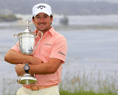 Ice-cool McDowell three ahead at U.S. Open