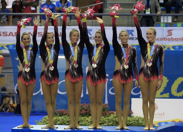 Gymnasts compete at Pan American Games