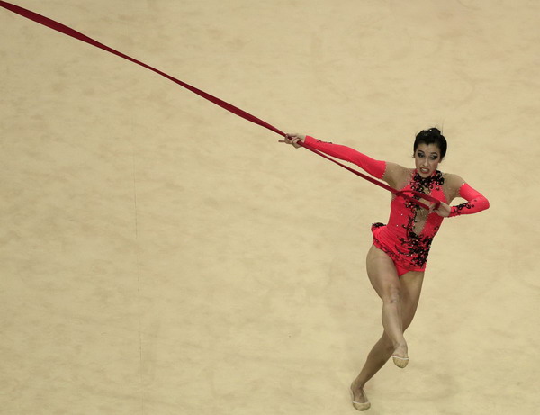 Gymnasts compete at Pan American Games