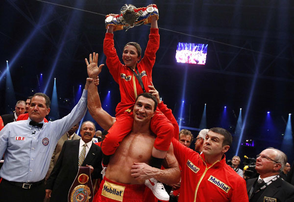 Vitali will fight Haye after brother's win