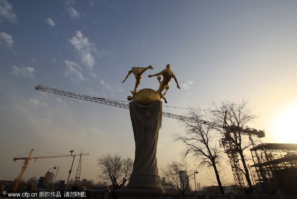 Home of Tianjin football is demolished