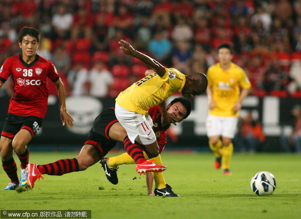 Guangzhou Evergrande close to ACL final 16