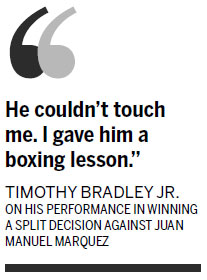 Bradley says he's Hall-bound after split decision