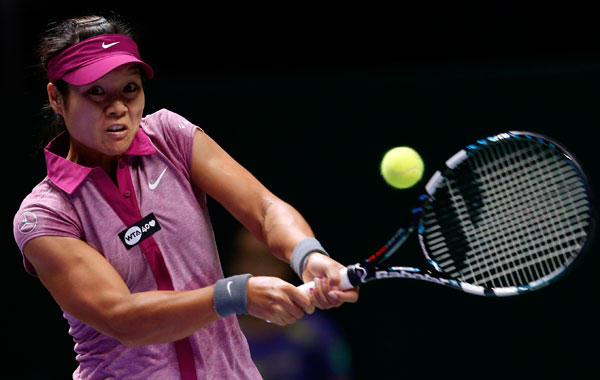 In photos: Li Na reaches WTA Championships final