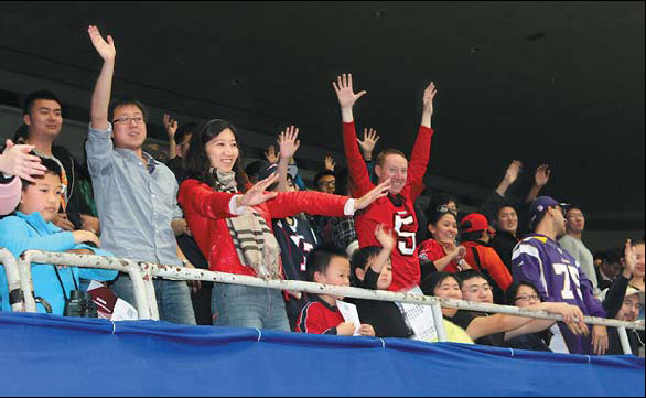 First Arena Football game a huge hit in China