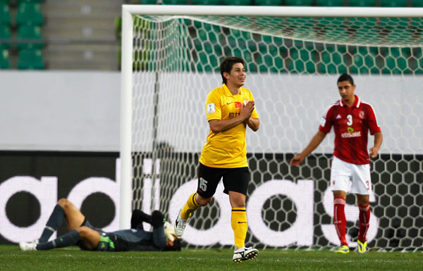 Guangzhou beats Al-Ahly 2-0 at Club World Cup