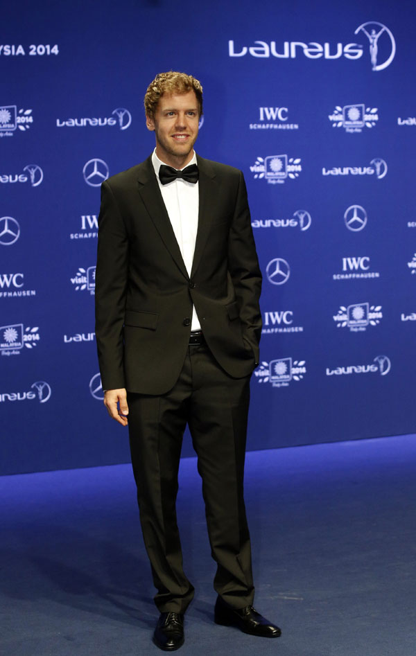 Vettel, Franklin win top Laureus awards in KL