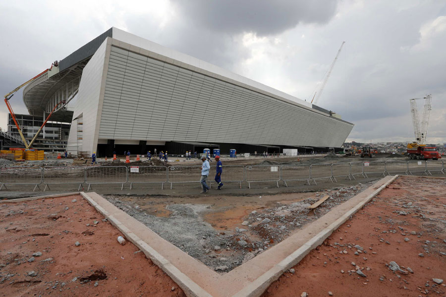 Stadiums hosting 2014 World Cup