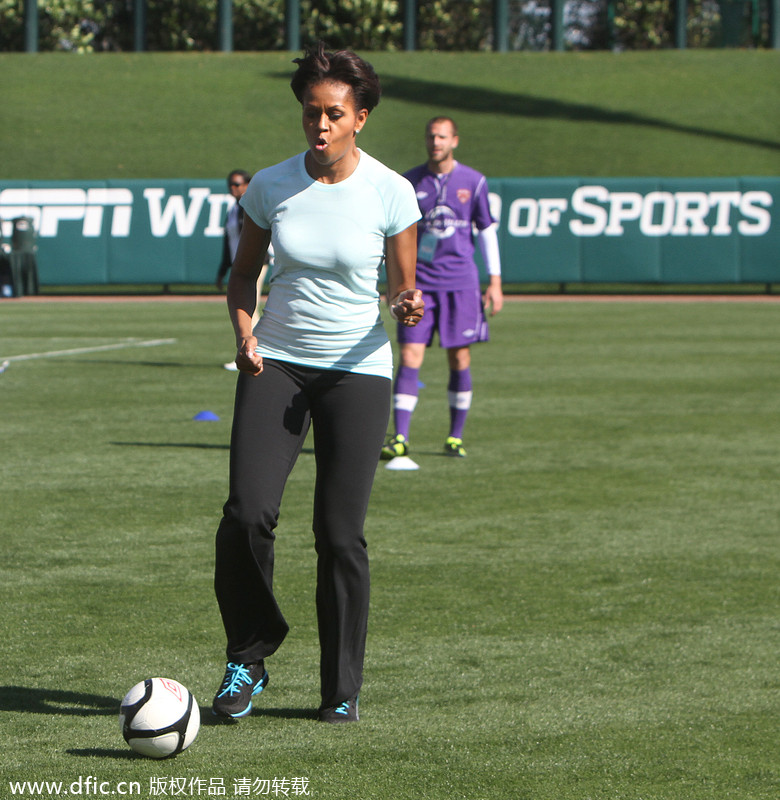 Leaders warm-up for World Cup