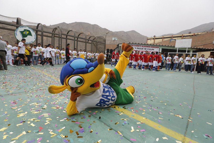 Prisoners hold World Cup of their own version