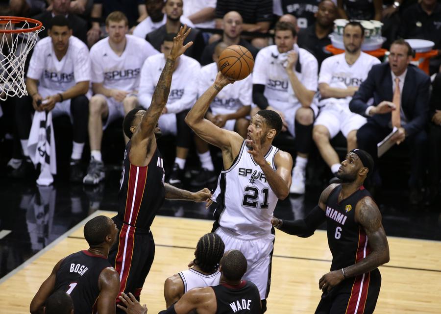 Spurs beat Heat 104-87 in Game 5 to win NBA title