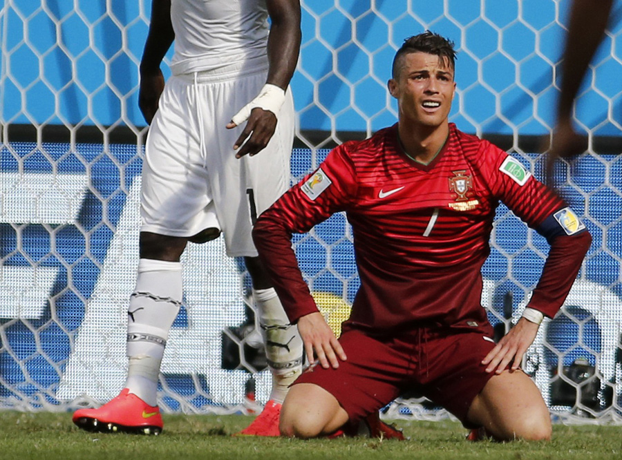 Ronaldo earns Portugal 2-1 win vs Ghana, both out