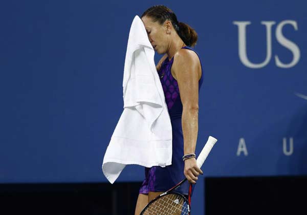 Bencic, 17, reaches US Open quarterfinals