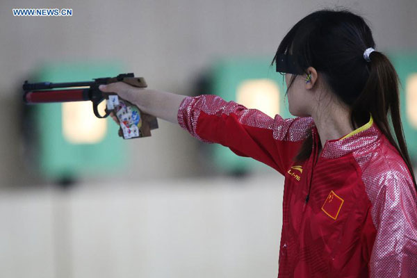 China trio win 1st gold at Incheon Asian Games