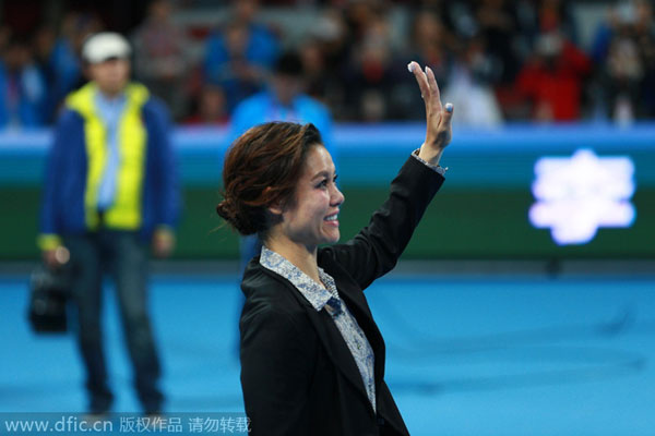 Li Na bids a tearful goodbye