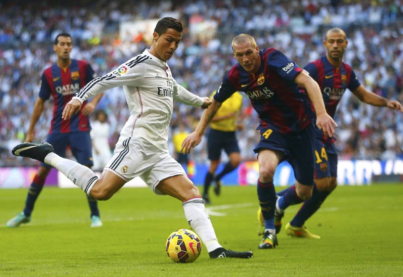 Ronaldo leads Madrid's 3-1 comeback over Barcelona