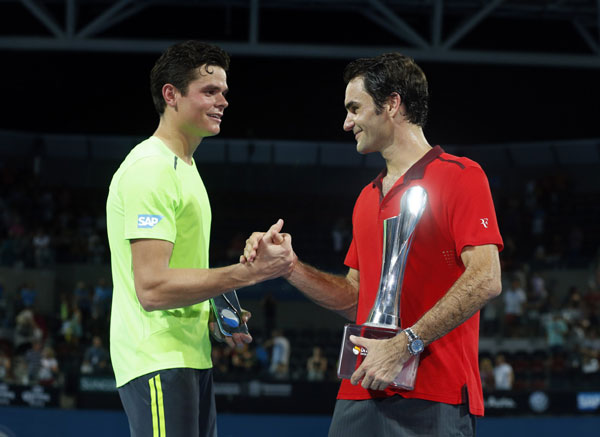 Federer claims 1,000th career win in Brisbane final