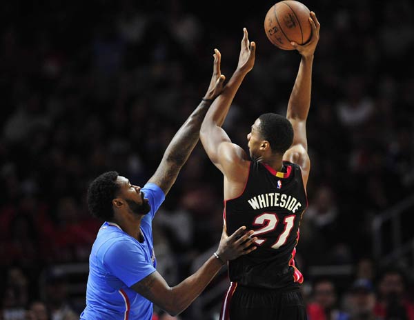 Whiteside proves his worth in the Heat's victory over Clippers