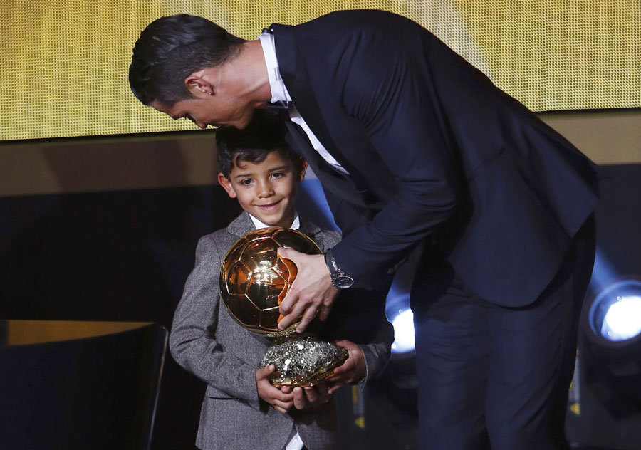 Ronaldo leaves Messi in shade with 3rd Ballon d'Or