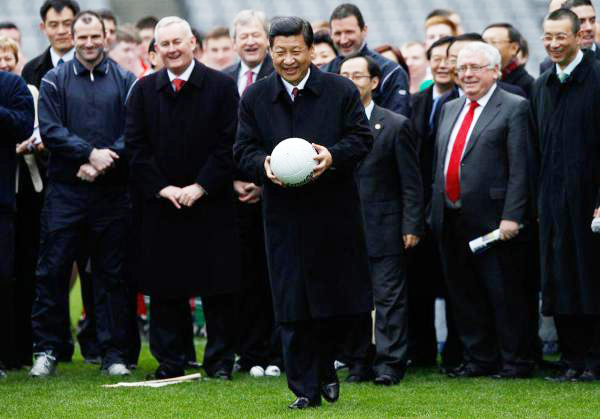 President Xi pins high hopes on Chinese soccer