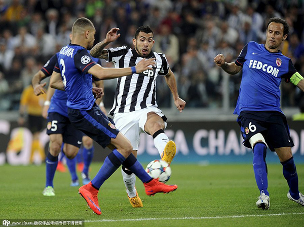 Champions League quarterfinal's 1st leg: Juve beats Monaco 1-0, Atletico holds Real