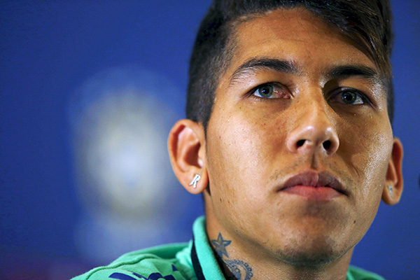 Brazil striker Firmino joins Liverpool from Hoffenheim