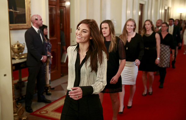 Obama honors US women's national soccer team's victory