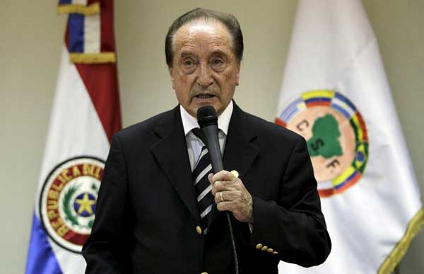 Fallen FIFA VP Figueredo jailed pending trial