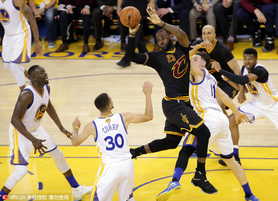 Cavs stun Warriors in Game 7 thriller, LeBron MVP