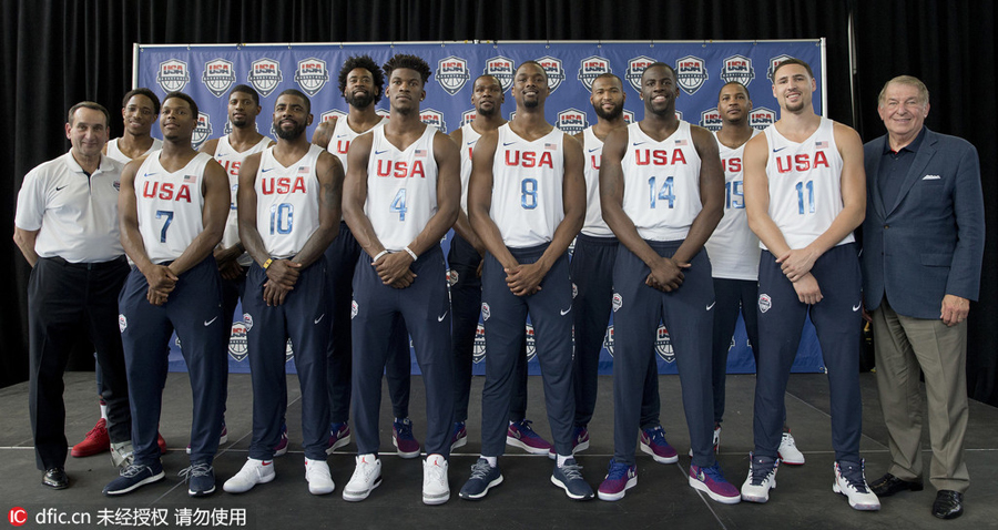 Anthony, Durant lead USA Basketball Rio squad