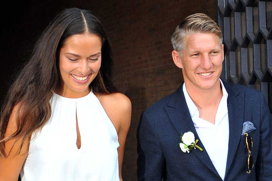 Ana Ivanovic and Bastian Schweinsteiger tie the knot in Venice