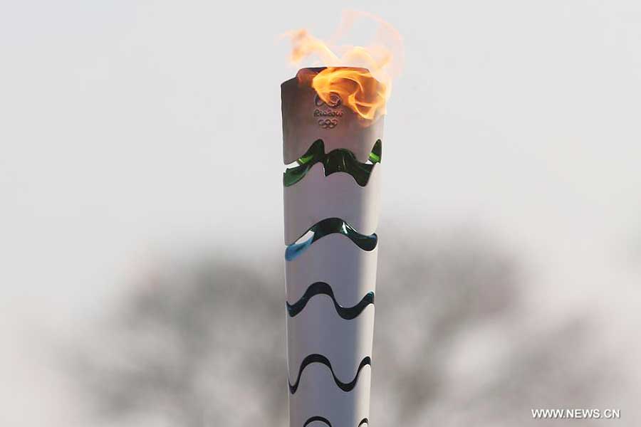 Olympic Torch relay across Brazil