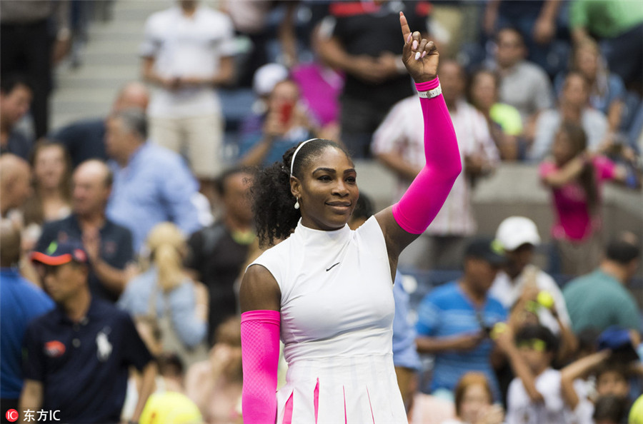 Highlights of day eight of 2016 US Open tournament