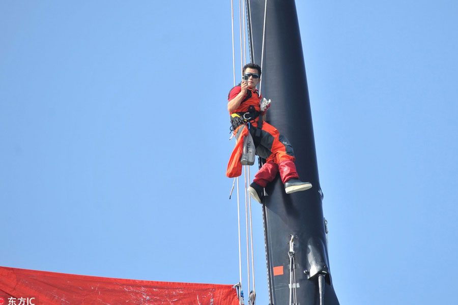 Chinese mariner on record-breaking voyage goes missing, vessel found