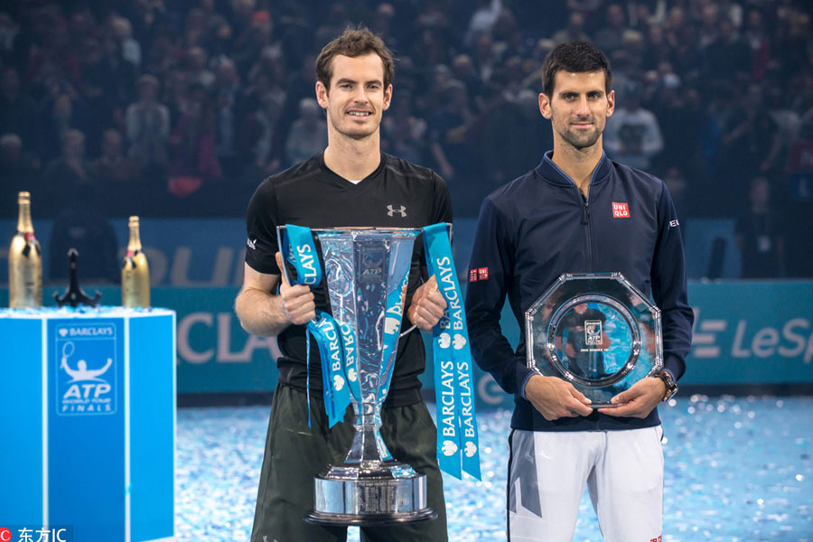 Murray beats Djokovic to win ATP Finals title