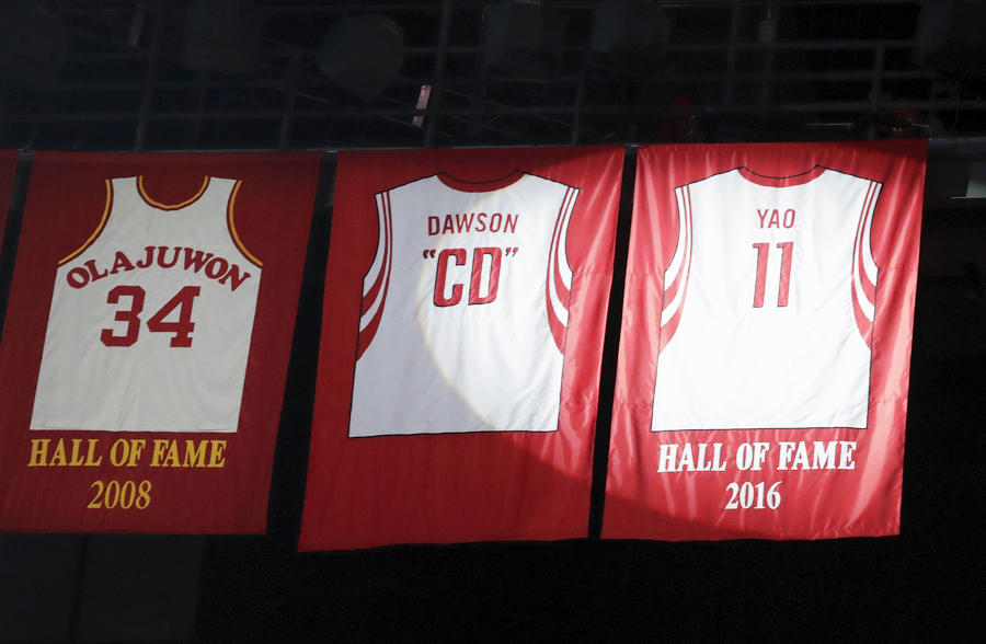 Houston Rockets retire Yao Ming's No. 11 jersey