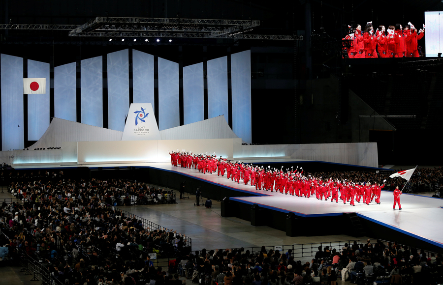 The 8th Asian Winter Games kick off in Sapporo, Japan