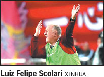 Scolari voices Asian ambition